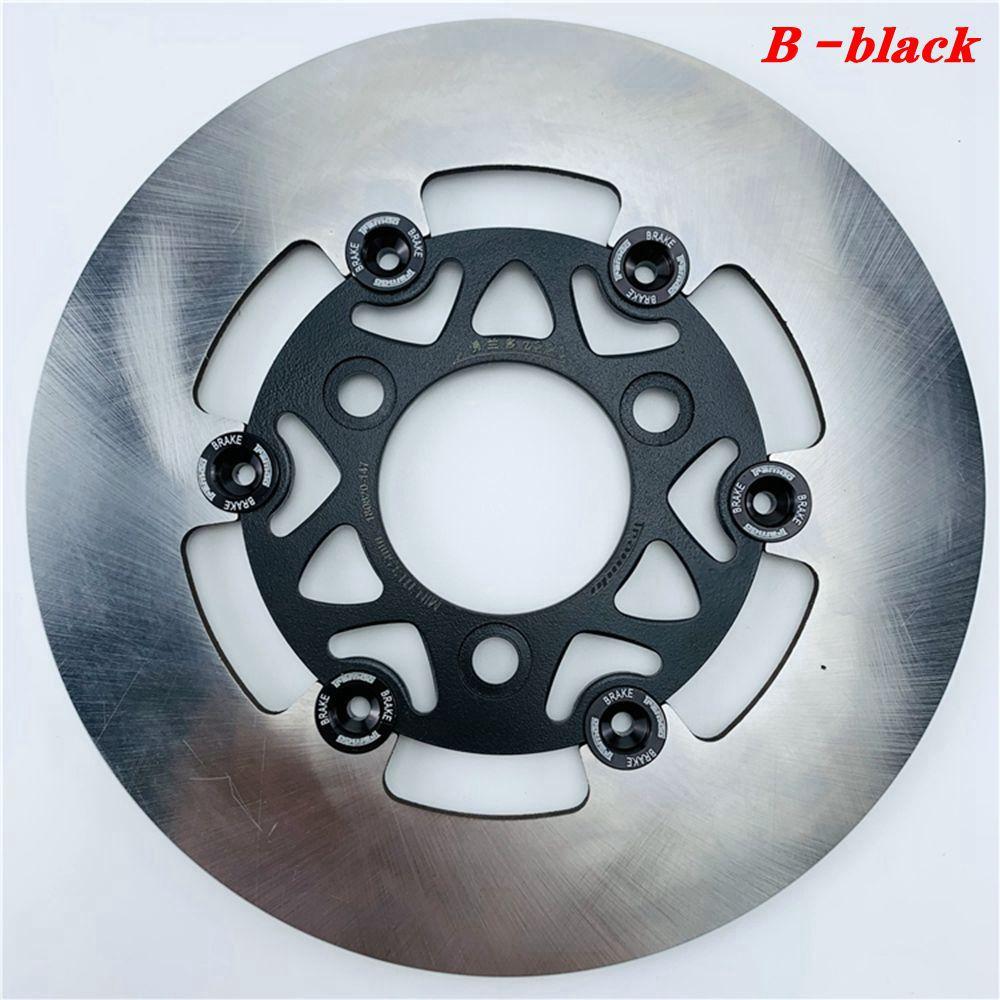 Universal 220*70mm 3 Hole Floating Disc Motorcycle Front Rear Brake Disc For Honda Yamaha RSZ JOG FORCE M3 Niu Scooter Dirt Bike