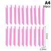 20/30Pcs Hair Styling Tools Hair Root Perm Rods Bars Curlers With Clips Bangs Volumizing Waves Fluffy Salon Hair Rollers Set