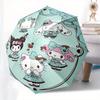 1pc Hello Kitty Pastel Collection Umbrella with Plastic Handle,Suitable for All Seasons Home Travel Outdoor UmbrellaSanlio342