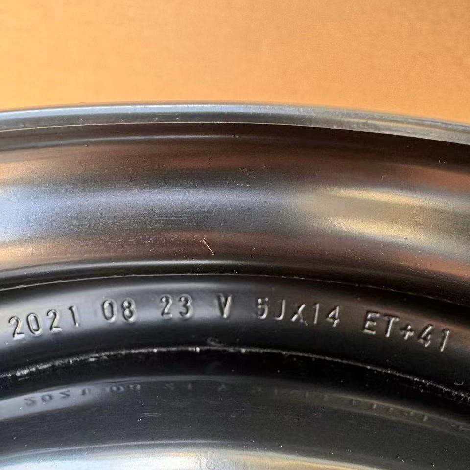 14-Inch Steel Wheel for Kia K2, Hyundai Verna/Accent