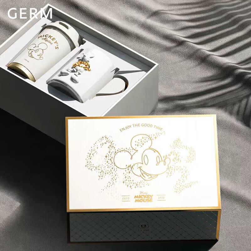 Набор кофейных кружек Germ Disney Микки Маус мерцающее золото