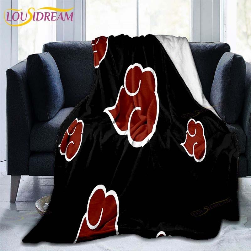 Naruto vzor Throw Deka Pohovka Povlak na přikrývku Cestovní povlečení Outlet Throw Deka Flanelová deka Přehoz přes postel