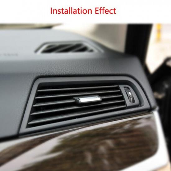 Black Front Right Console Grille Dash AC Air Vent For BMW 5 Series F10 10-16