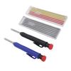 2.8mm Carpenter Pencil Set Mechanical Woodworking Pencil with Refills Set for Writing Drafting Sketc