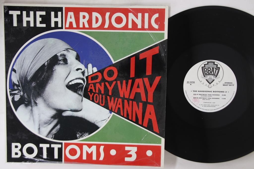 12inch Record HARDSONIC BOTTOMS 3 - Do It Anyway You Wanna BBAT001T BBAT 1988 Italy Dance & Electronica Used