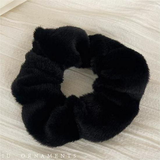 Korean Leopard Print Elastic Hair Tie for Stylish Women