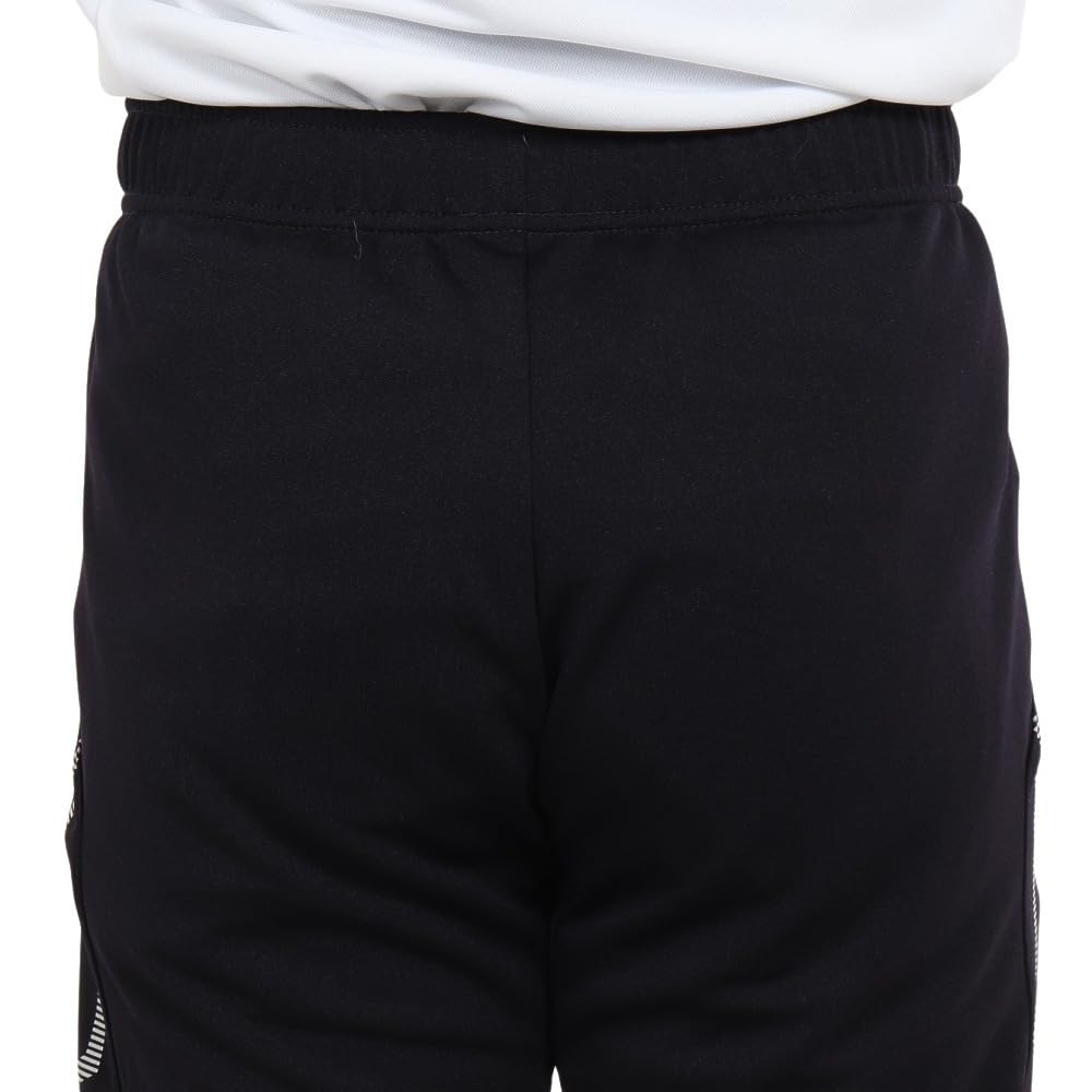 Mizuno Training Deep Navy x Size S Size MC-LINE Warm-Up Pants, Standard, Moisture-Wicking, Quick-Drying, Wear, 32MD0110, Silver, (Japan S)