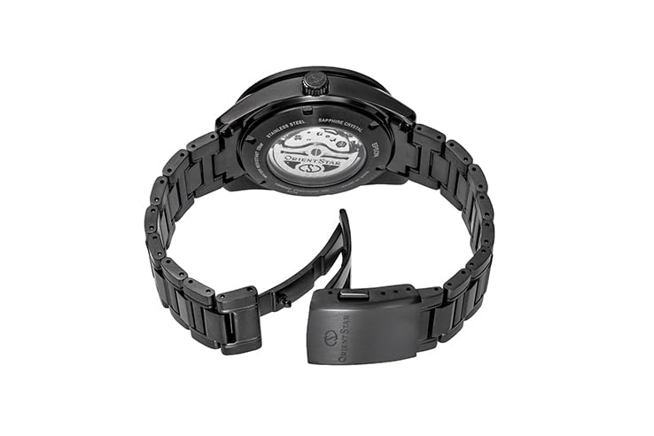 ORIENT STAR Automatic Watch M34 Avantgarde F8 Skeleton Mechanical Made in Japan Domestic Warranty Black [ORIENT STAR] 2-Year Manufacturer's RK-BZ0004B