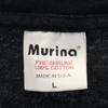 Murina 90s Made In USA Old Short Sleeve T-shirt L Black Men's Used