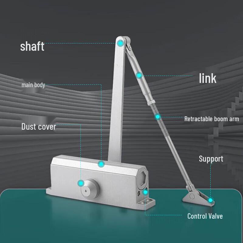 Laiyu Hydraulic Fire Door Closer for Heavy Doors