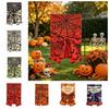 Washable Halloween Decoration Cloth Fall Garden Flag Multiple Styles Sign Outdoor Decoration  Deck