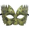 Men Gold Roman Soldier Mask Vintage Masquerade Mask Venetian Mardi Gras Phantom Opera Eyemask Rave Accessory