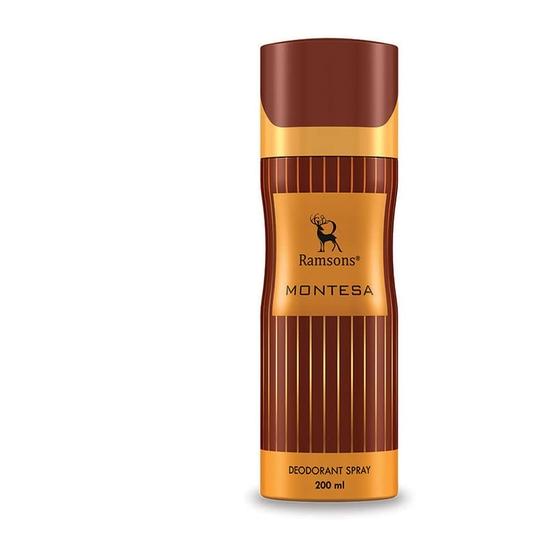 

Ramsons Montesa Deodorant-200ml Deo для мужчин и женщин |Дезодорант-спрей для тела |Спрей для тела |Благоприятный для кожи |Стойкий аромат