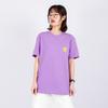 New MLB Set In Sleeve T Shirt Unisex Purple 31TS11131-50V