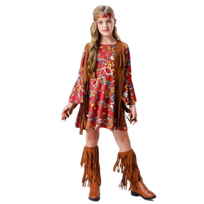 

Vintage Fabric Polyester Costume For Halloween Celebrations And Theatrical Performances 120