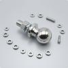 Trailer Hitch Ball Threaded Shank Tow Attachment Hex Nut Towing Hardware 2000LB Head