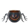 Halloween Candle Holders Tealight Votive Candle Holders with Grimaces,Pumpkin Lanterns Decorative Halloween Centerpieces