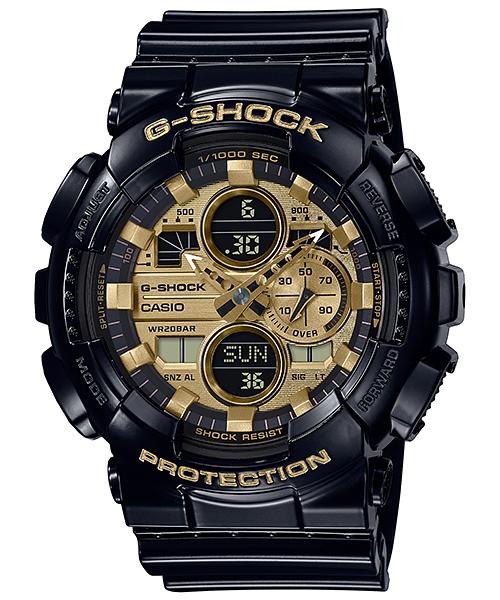 

Casio G-SHOCK Men s Resin 200M Water Resistant Digital Shock Resistant Quartz Watch GA-140GB-1A1 чорний