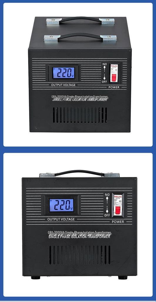 Audio Equipment 220V 1:1 Isolation Transformer Anti-Shock Anti-Leakage