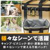 GRANO Cooler Bag Insulated Food Freshness Double Zipper 23L, (Hot & Cold), Shopping, Camping, Storage, Preservation, Waterproof, (Khaki)
