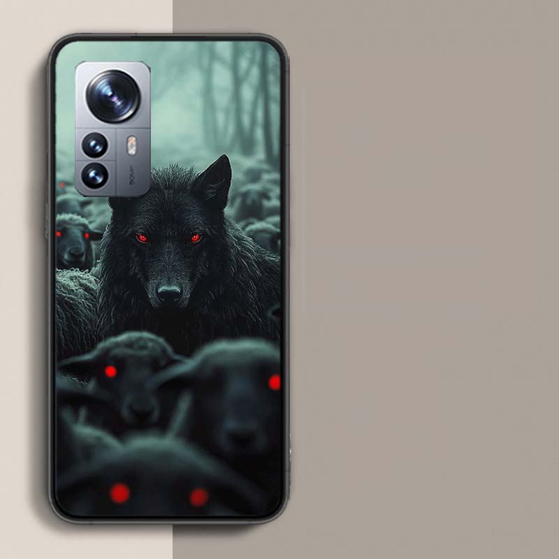 

A Wolf in Sheep’s Clothing Phone Case For Redmi Note 15 Pro 5G 14 13 12 Pro Plus 11 11T 11E 11S 10 Pro 10S 9 9S Cover Cell Clear Redmi Note 9