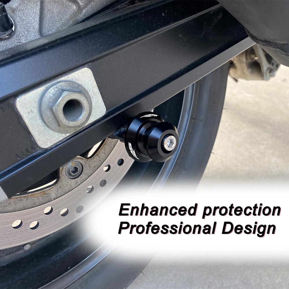 Swing Arm Sliders Spools Stand Bobbin CNC For Aprilia RS V MILLE All Years RS RS4 Caponord 1200 Shiver 750 900