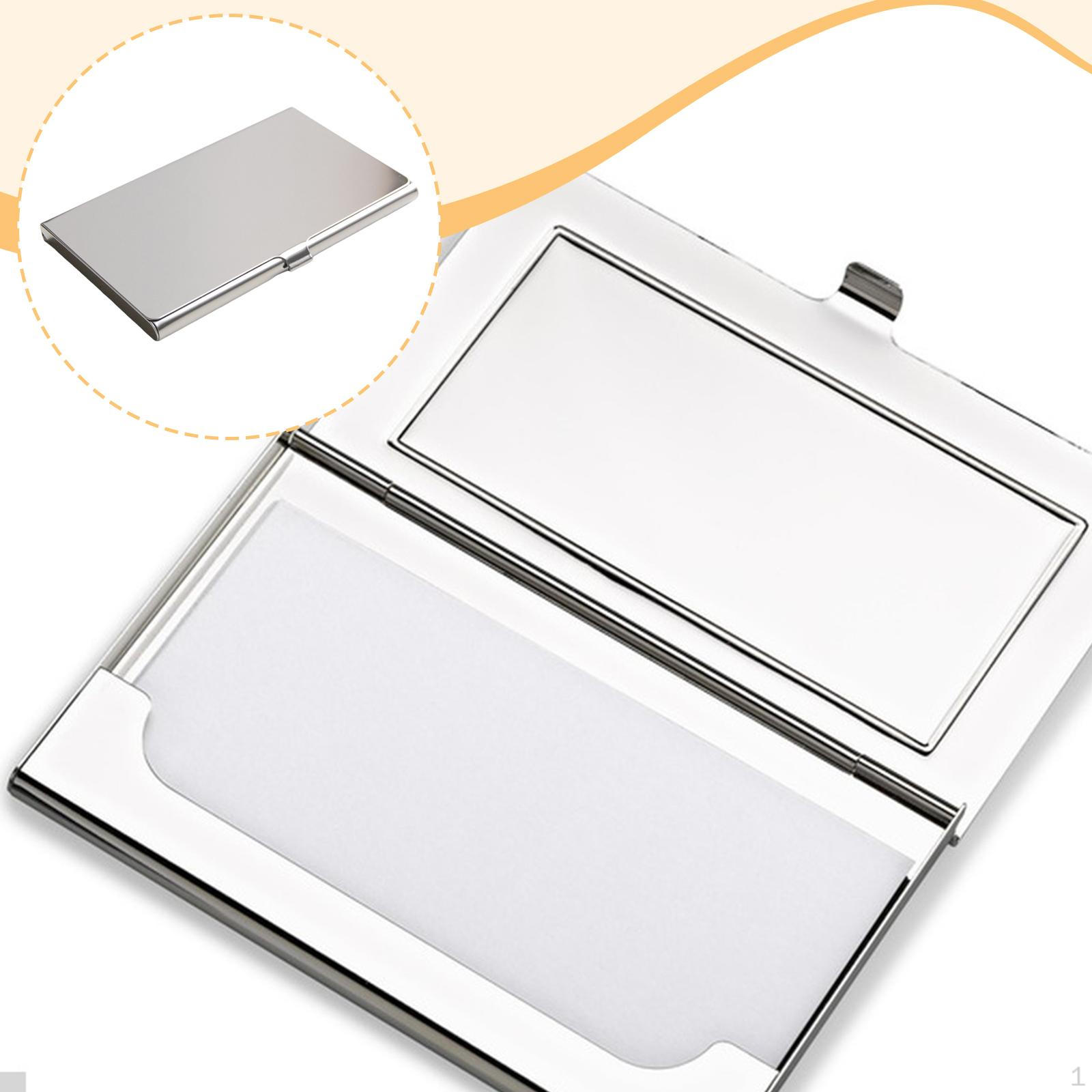 

Футляр для визиток для мужчин и женщин, Универсальный, Портативный, Органайзер для подарков, Кошелек для визиток Style A