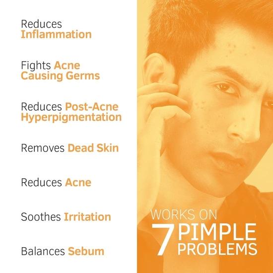 Ustraa Anti-Acne Spot Gel - 15 ml (Set of 2) | Reduces 99.9% Pimple-causing Germs | 2% Salicylic Acid - Removes Dead Skin & Clears Pores