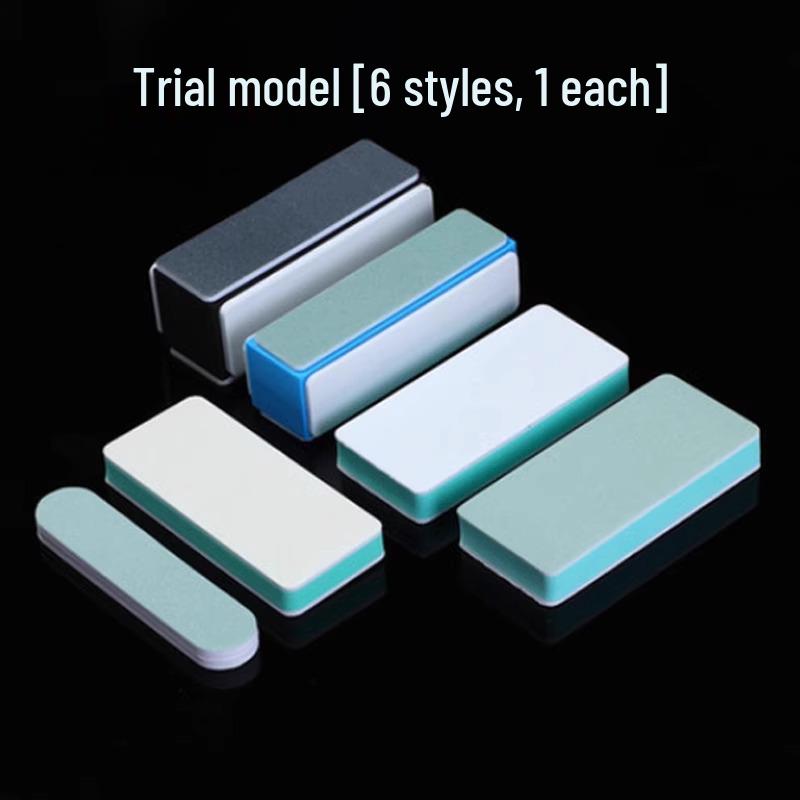 Double-Sided Wenwan Polishing Pad: Sponge Sandpaper & Grinding Tool for Plastic Jade.