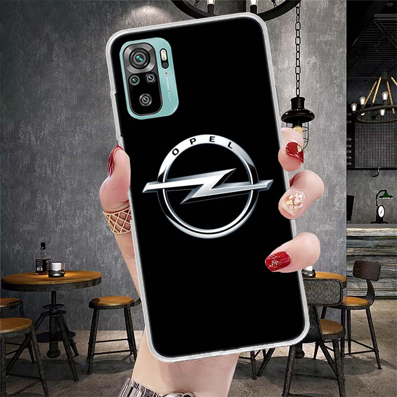 Opel Logo Car Soft Phone Case For Xiaomi Redmi Note 15 14 14S 13 12 Pro Plus 12S 11 11S 11E 10 10S 11T 5G Fundas Coque Redmi Not