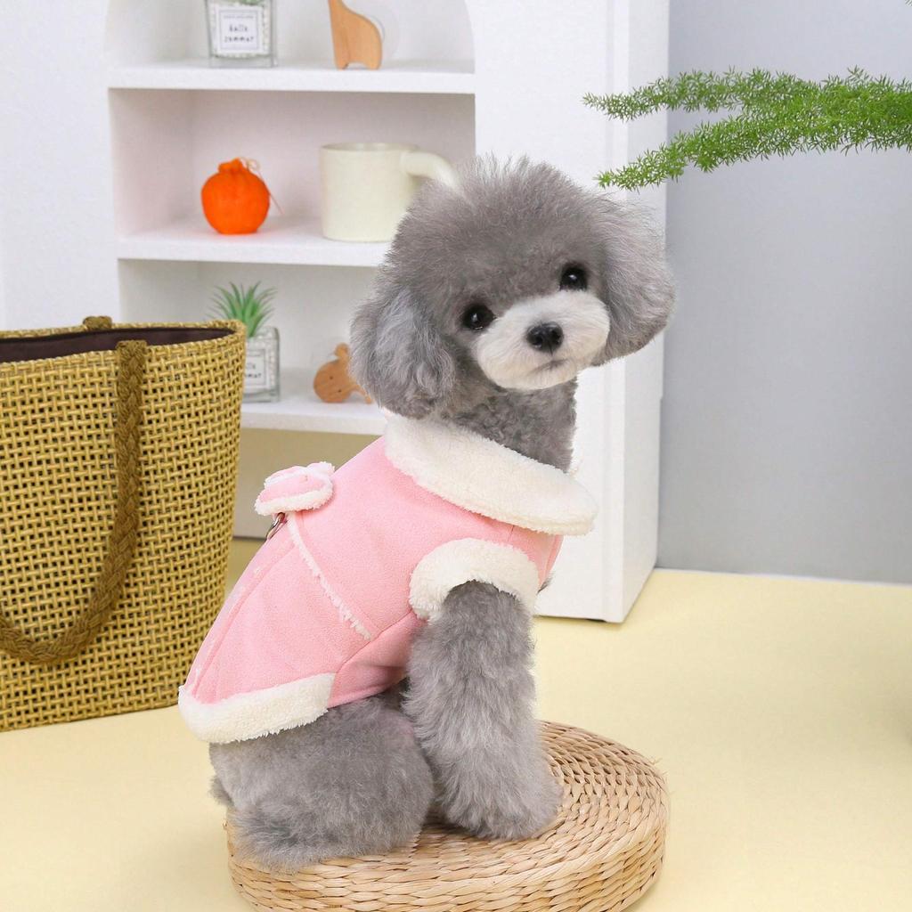 Thicken Vest Pet Apparel, Warm Pet Padded Coat For Dogs And Cats, Winter