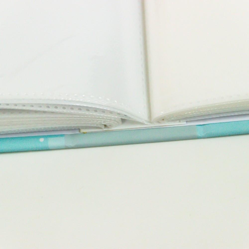 6 Inch 100 Pockets Photo Album Cloth Cover Photo Storage Scrapbook Album  Newborn Memory