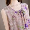 Summer Two Piece Set for Women Clothes Sleeveless Plus Size Elegant Casual Pants Sets
