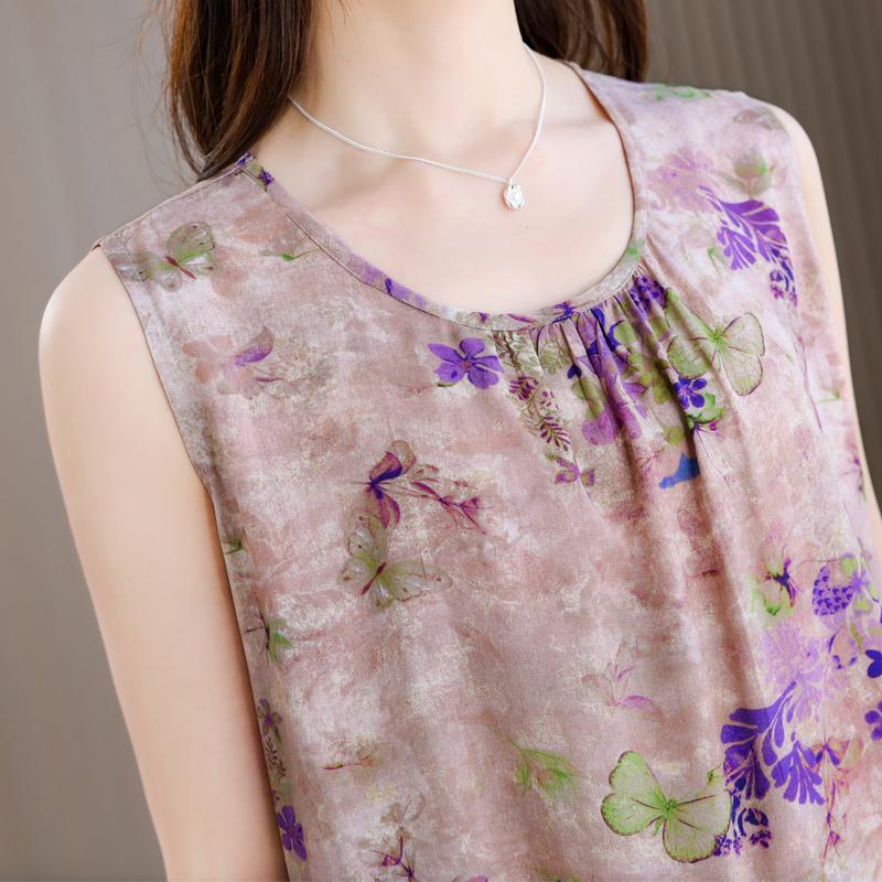 Summer Two Piece Set for Women Clothes Sleeveless Plus Size Elegant Casual Pants Sets