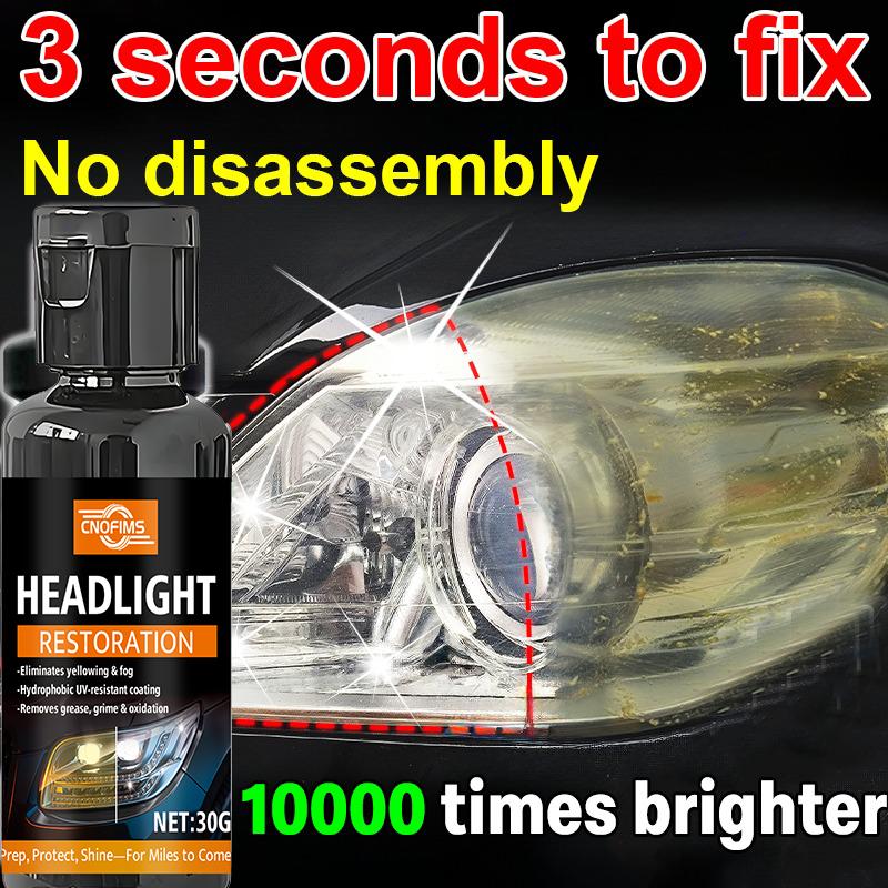Car Headlight Restoration Polishing Kits Headlamp Repair Kits Car Light Polisher Cleaning Paste Car Paint Care Refurbish Agent