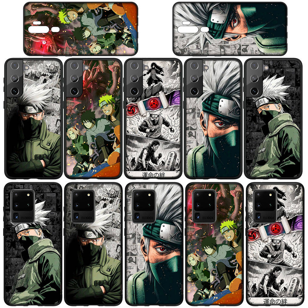 Phone Case for Samsung Galaxy S25 S23 S24 Ultra FE Plus A05 A06 A15 A16 A36 A37 A35 A54 A55 A56 A57 A25 A26 A53 Cartoon Narutos Kakashi Hatake Cover