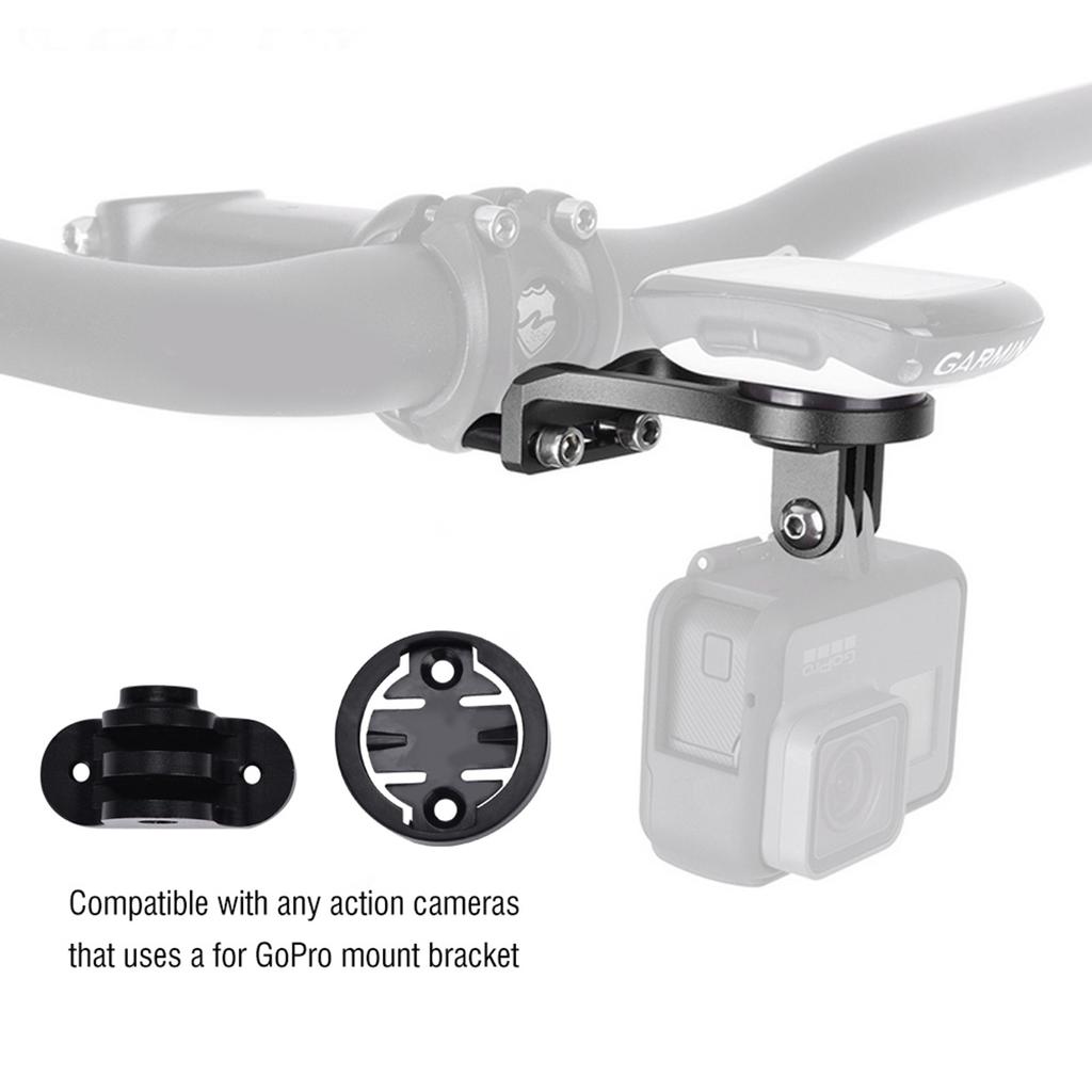 Bike Light Mount Holder for Garmin Edge Bryton Computer Mount Gopro Adapter MV