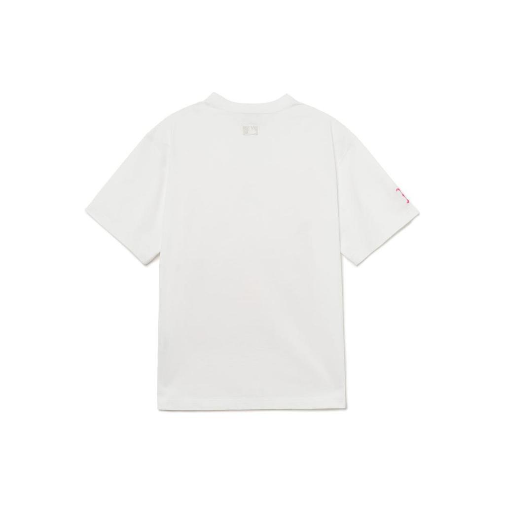 New MLB T Shirts Unisex White 3ATSN0233-43WHS