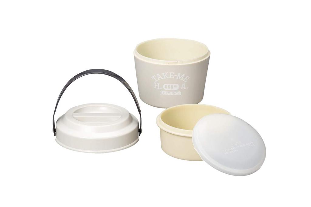 Tatsumiya HAKOYA Bucket Lunch, Pink, 600ml, "TAKE-ME" (Product Code 30126)