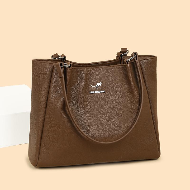 Handbag Large Capacity Commuter Women's Shoulder Bag PU Tote Bag