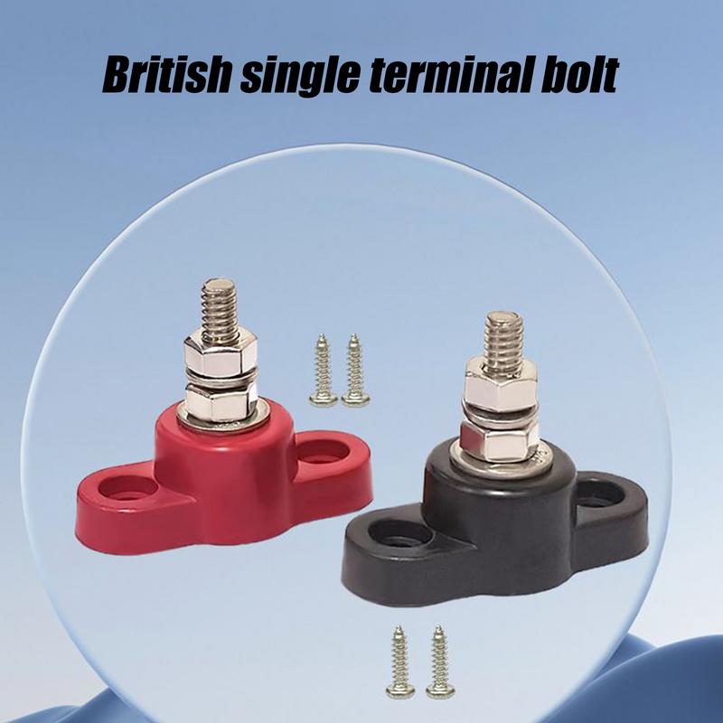 Posts Battery Junction 1 Pair Battery Junction Posts Single Stud For Car Mounting Screws Included Vehicle Modification Parts For
