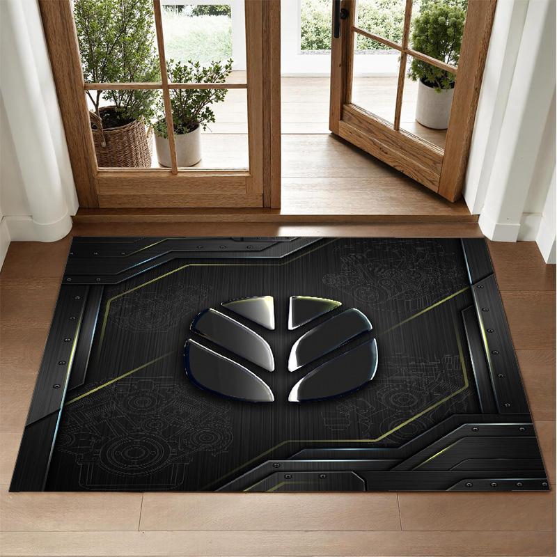 New Holland Design Crystal Velvet Rug Soft Decorative Mat for Bedroom Entrance
