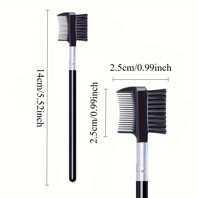 5pcs Eyelash Comb Easily Separate Lashes After Curling and Mascara Application, Eyebrow Comb Evenly To Separate Eyebrow