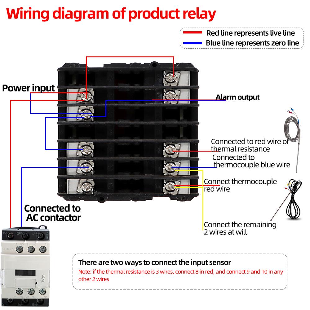 REX-C100/C700 Relay SSR Output Industrial Thermostat Digital PID Temperature Controller Universal Input Output Instrument
