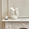 3D Printed Pen Holder 2 Angels Wings Decorative Pencil Cup Multi-functional Desk Organizer for Office Home Workspace