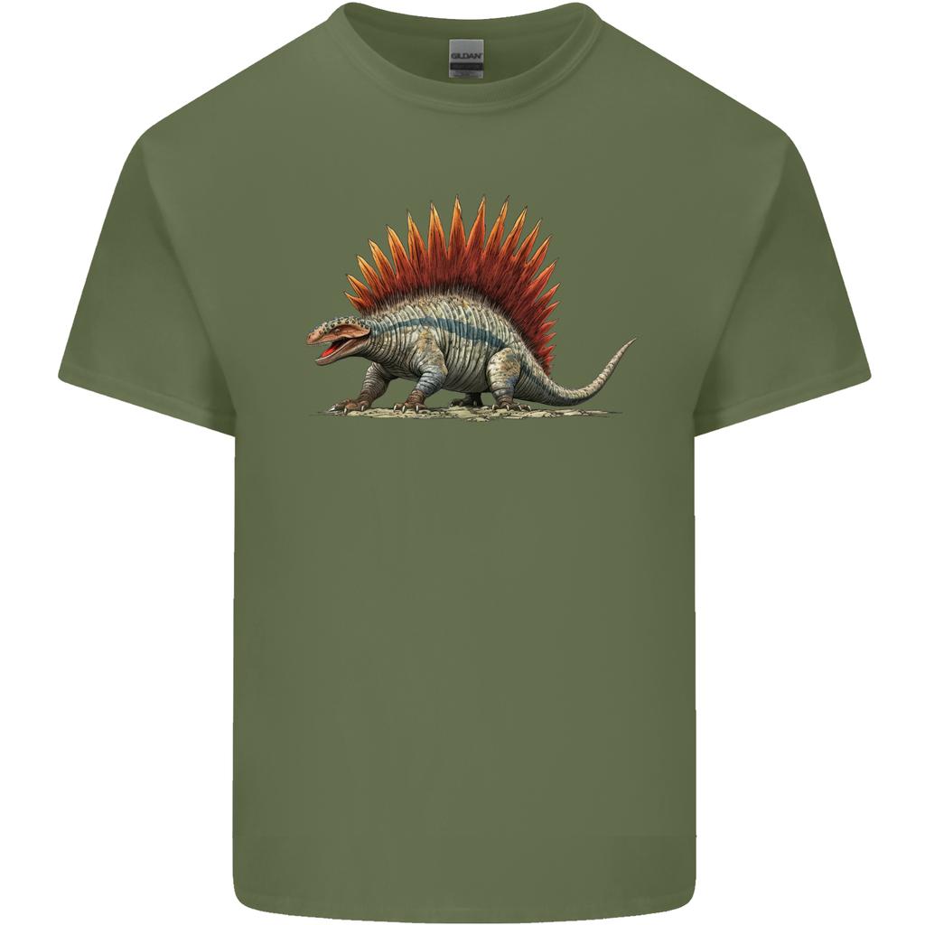 Dimetrodon Dinosaur Unisexs Light Cotton TShirt