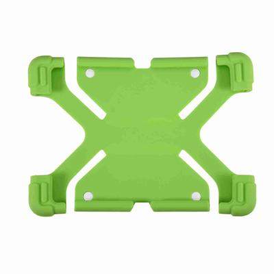 Ayarlanabilir Silikon Kılıf Koruyucu Evrensel iPad Samsung Lenovo Tablet için (Yeşil 8.9-12")