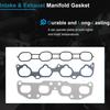 AUCERAMIC Cylinder Head Gasket Set Fit for 2007-2012 Nissan Sentra Altima 2014-2015 Nissan Rogue Select 2008-2013 Rogue MLS Valve Cover Gasket 2.5L