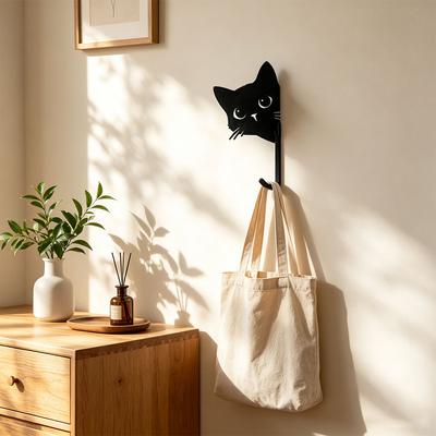 Decorative Cat Hooks Cute Hanging Hook Unique Kitten Wall Hooks  Home