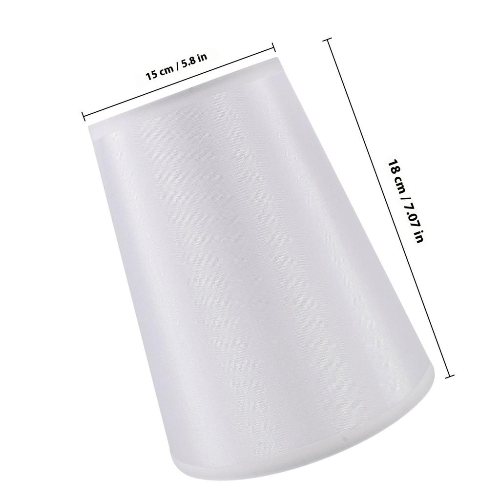 Einfacher Eleganter Lampenschirm für Schreibtischlampe E14 Fassung Kompakte Lichtabdeckung Kleine Lampenschirme Tisch Schlafzimmer Dekoration